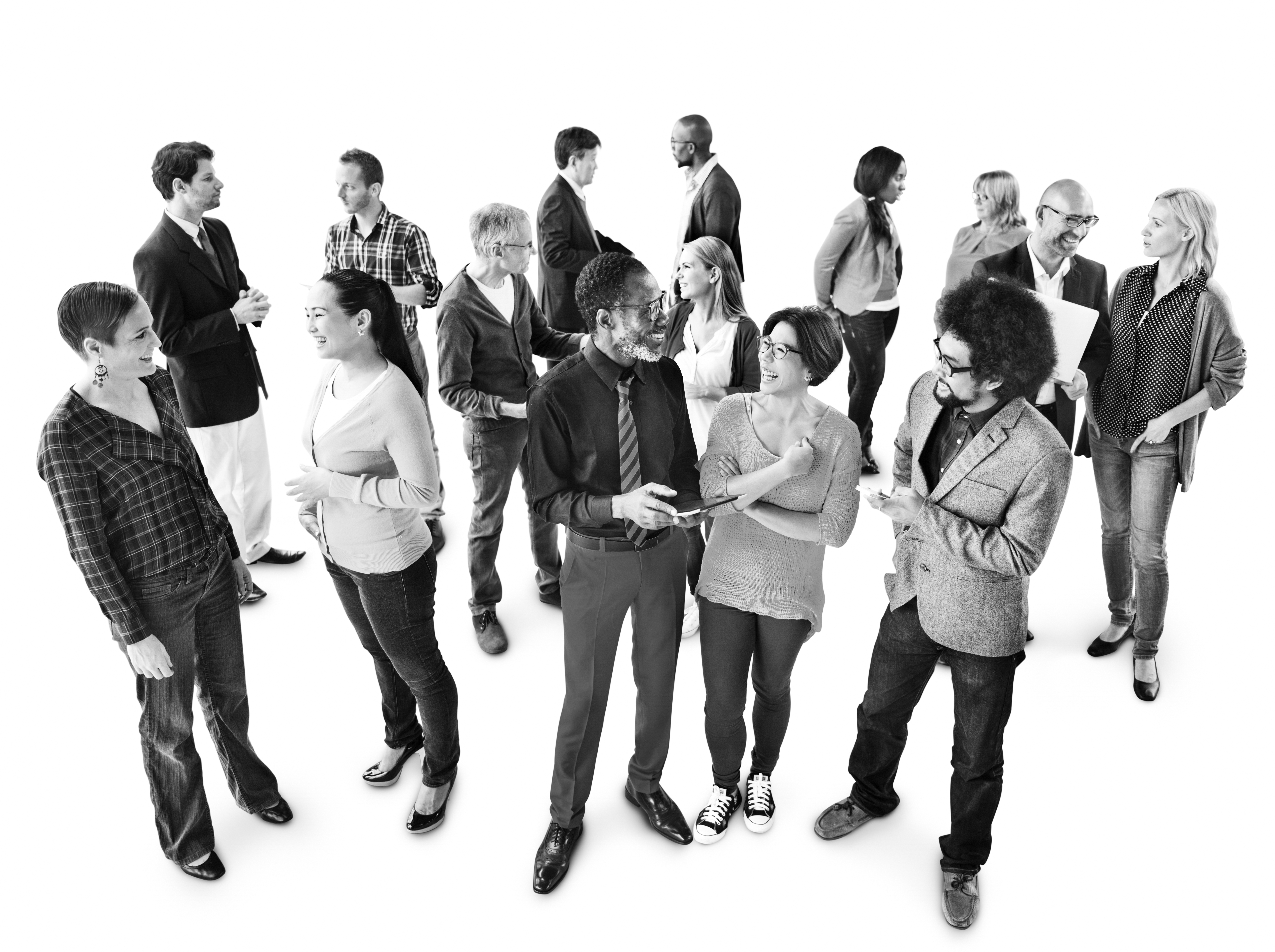 Group of Multiethnic Business People Networking
