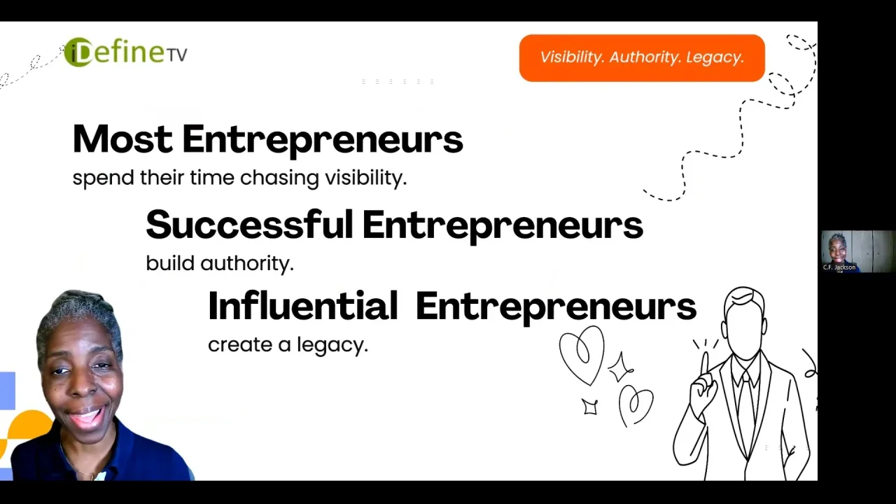 Opening slide of the Bonus 10 Minute Training with C.F. Jackson